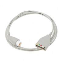 Kabel EKG do monitorowania rozłączny, 5-odprowadzeniowy kompatybilny z Mindray i Philips/HP